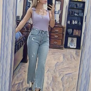 Final Touch Lilac Bodysuit